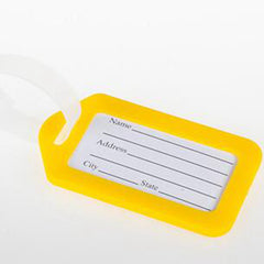 Classic Plastic Luggage Tag