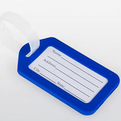 Classic Plastic Luggage Tag