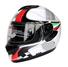 Double Lens Biker Helmet