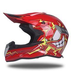 Dirt Biker Helmet & Goggles Set