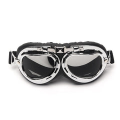 Vintage Chrome Goggles