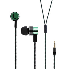 3.5mm Fiber Cloth Stereo Earphones