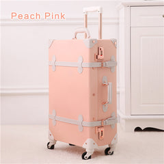 Vintage PU Travel Luggage